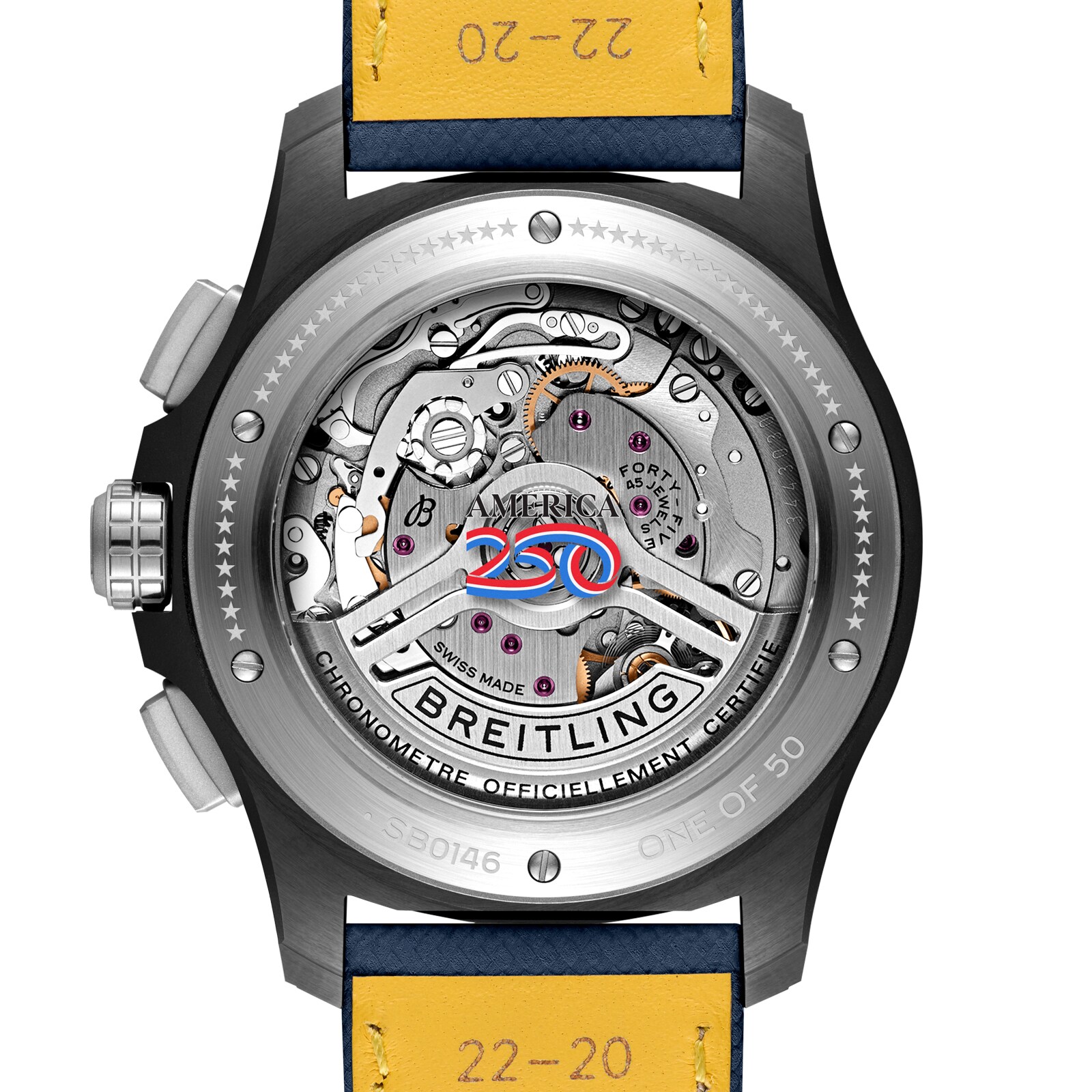 Breitling Avenger B01 Chronograph 42mm Limited Edition Mens Watch Blue