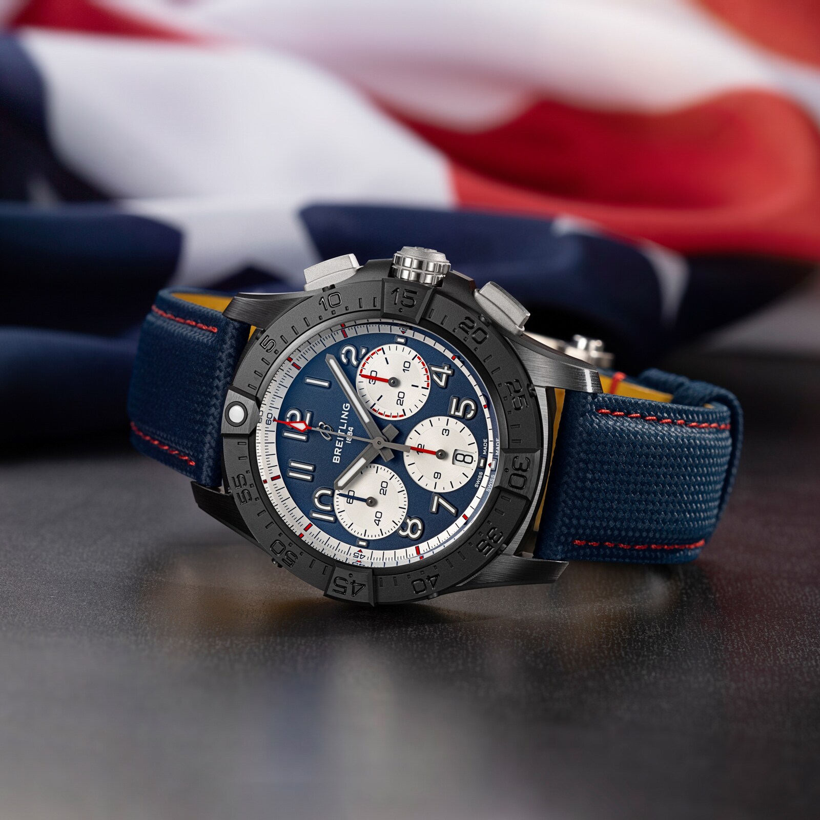 Breitling Avenger B01 Chronograph 42mm Limited Edition Mens Watch Blue