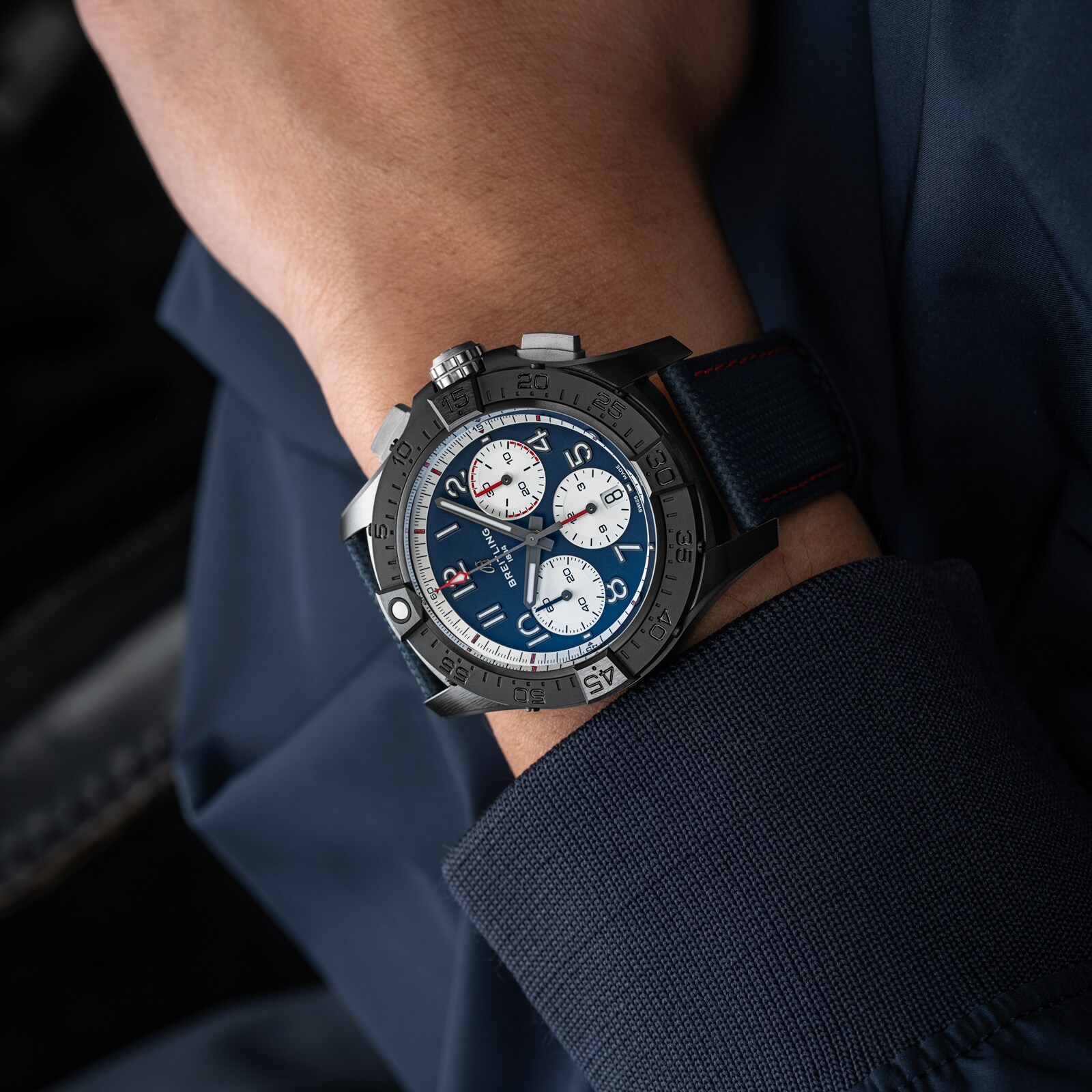 Breitling Avenger B01 Chronograph 42mm Limited Edition Mens Watch Blue