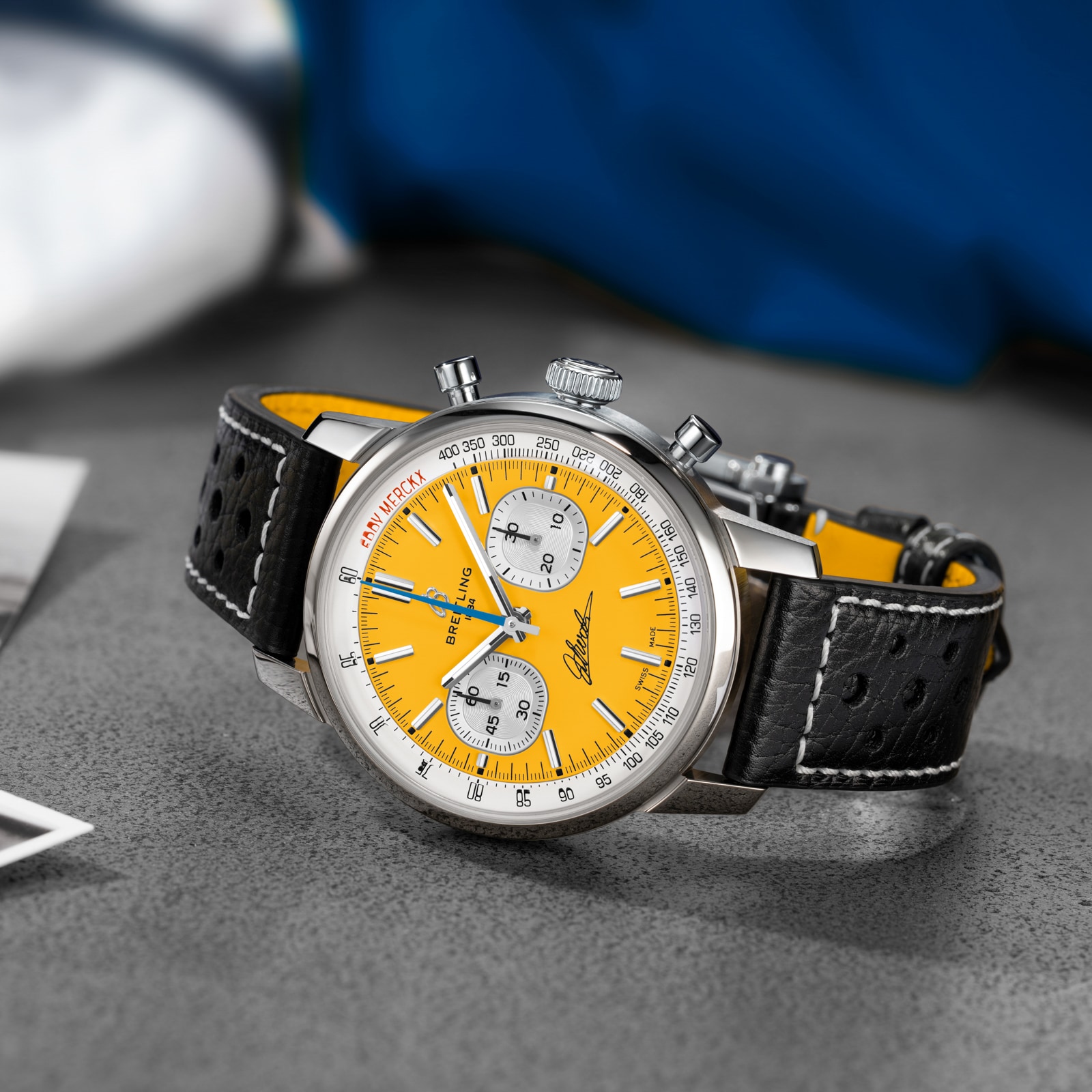 Breitling Top Time B01 Chronograph Eddy Merckx  41mm Limited Edition Mens Watch
