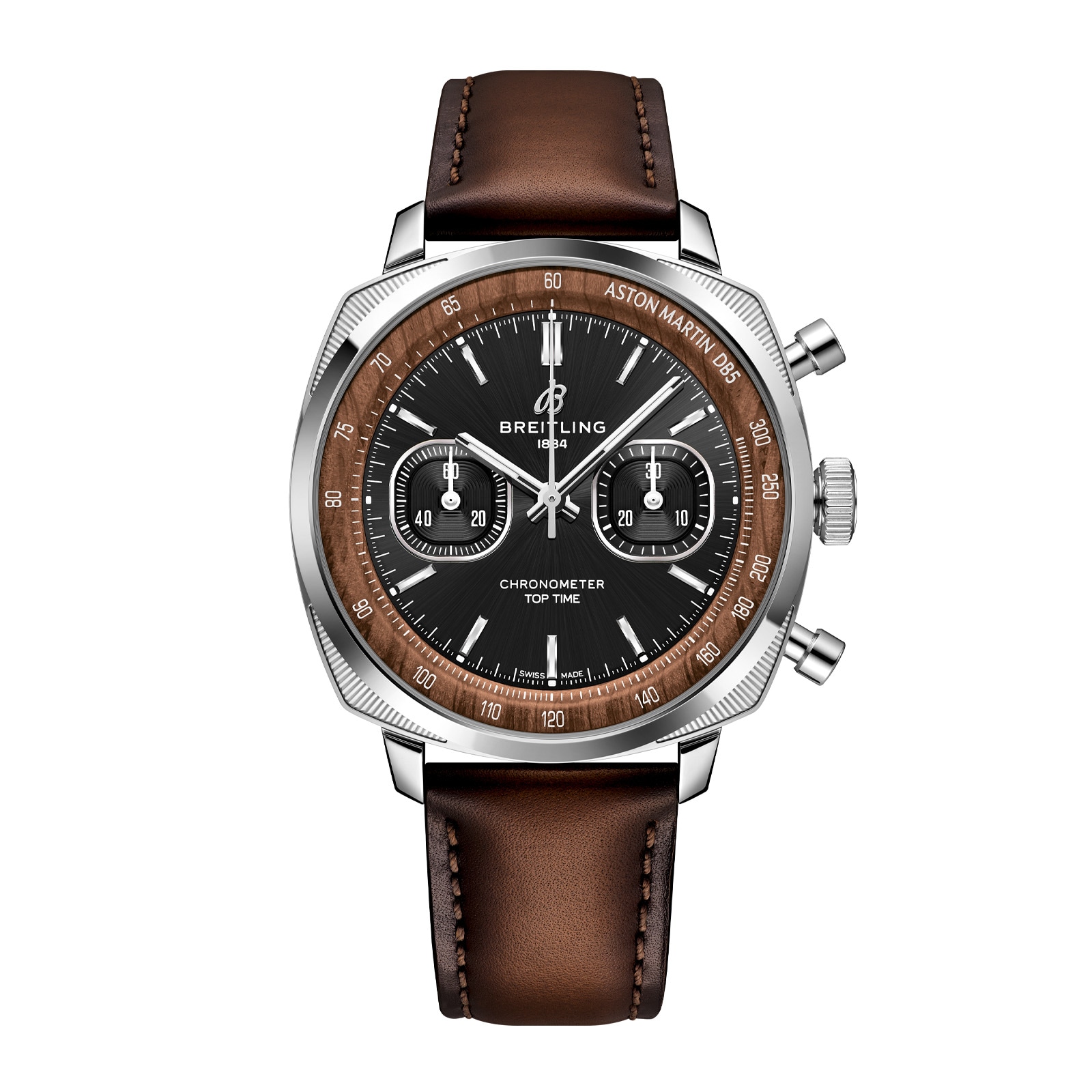 Breitling Top Time B01 Aston Martin DB5 Chronograph Limited Edition 41mm Mens Watch Platinum Breitling Top Time B01 Aston Martin DB5 Chronograph Limited Edition 41mm Mens Watch Platinum
