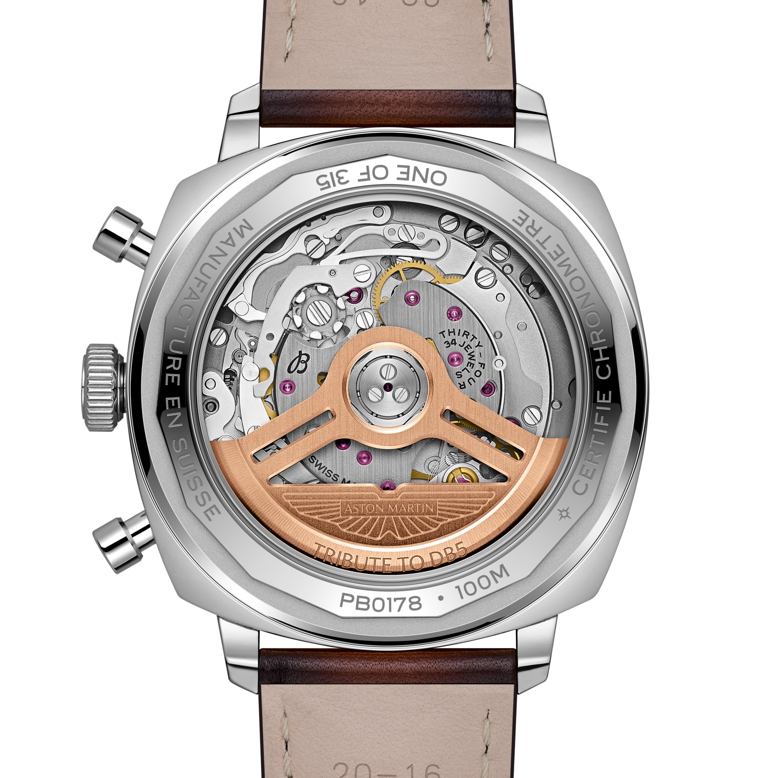 Breitling Top Time B01 Aston Martin DB5 Chronograph Limited Edition 41mm Mens Watch Platinum