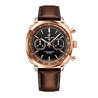 Breitling Top Time B01 Aston Martin DB5 Chronograph Limited Edition 41mm Mens Watch 18k Red Gold