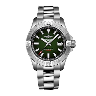 Breitling Avenger Automatic 42mm Mens Watch Green Dial Stainless Steel Bracelet Breitling Avenger Automatic 42mm Mens Watch Green Dial Stainless Steel Bracelet
