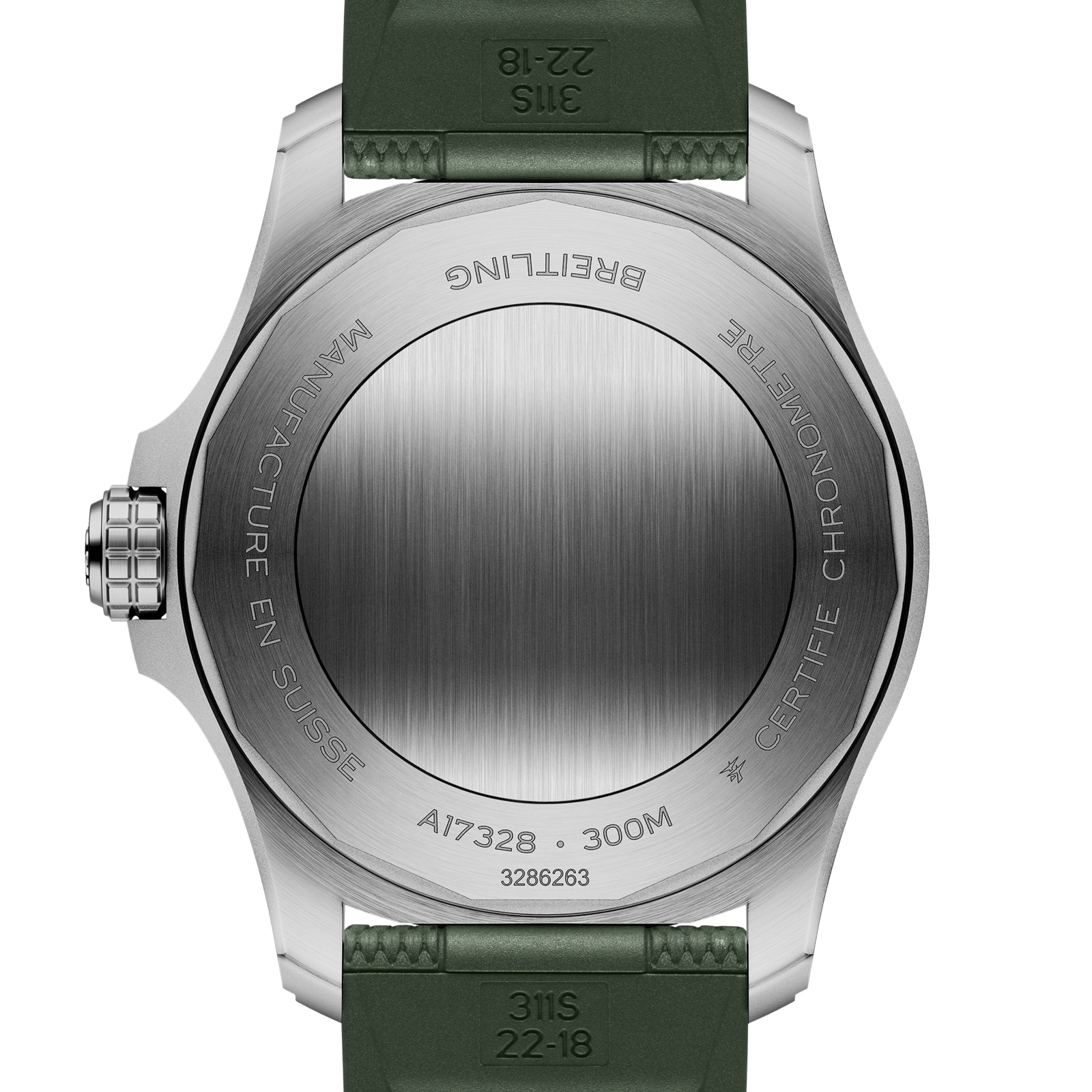 Breitling Avenger Automatic 42mm Mens Watch Green Dial Rubber Strap Breitling Avenger Automatic 42mm Mens Watch Green Dial Rubber Strap