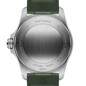Breitling Avenger Automatic 42mm Mens Watch Green Dial Rubber Strap Breitling Avenger Automatic 42mm Mens Watch Green Dial Rubber Strap