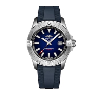Breitling Avenger Automatic 42mm Mens Watch Blue Dial Rubber Strap Breitling Avenger Automatic 42mm Mens Watch Blue Dial Rubber Strap