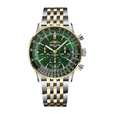 Breitling Navitimer B01 Chronograph 43mm Dark Green Dial Mens Limited Edition Watch Exclusive to The Watches of Switzerland Group