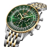 Breitling Navitimer B01 Chronograph 43mm Dark Green Dial Mens Limited Edition Watch Exclusive to The Watches of Switzerland Group