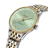 Breitling Navitimer 32mm Mint Green Dial Ladies Limited Edition Watch Exclusive to The Watches of Switzerland Group