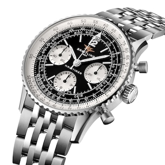 Breitling Navitimer B09 Chronograph 41mm Mens Watch Black Dial Stainless Steel Bracelet Breitling Navitimer B09 Chronograph 41mm Mens Watch Black Dial Stainless Steel Bracelet