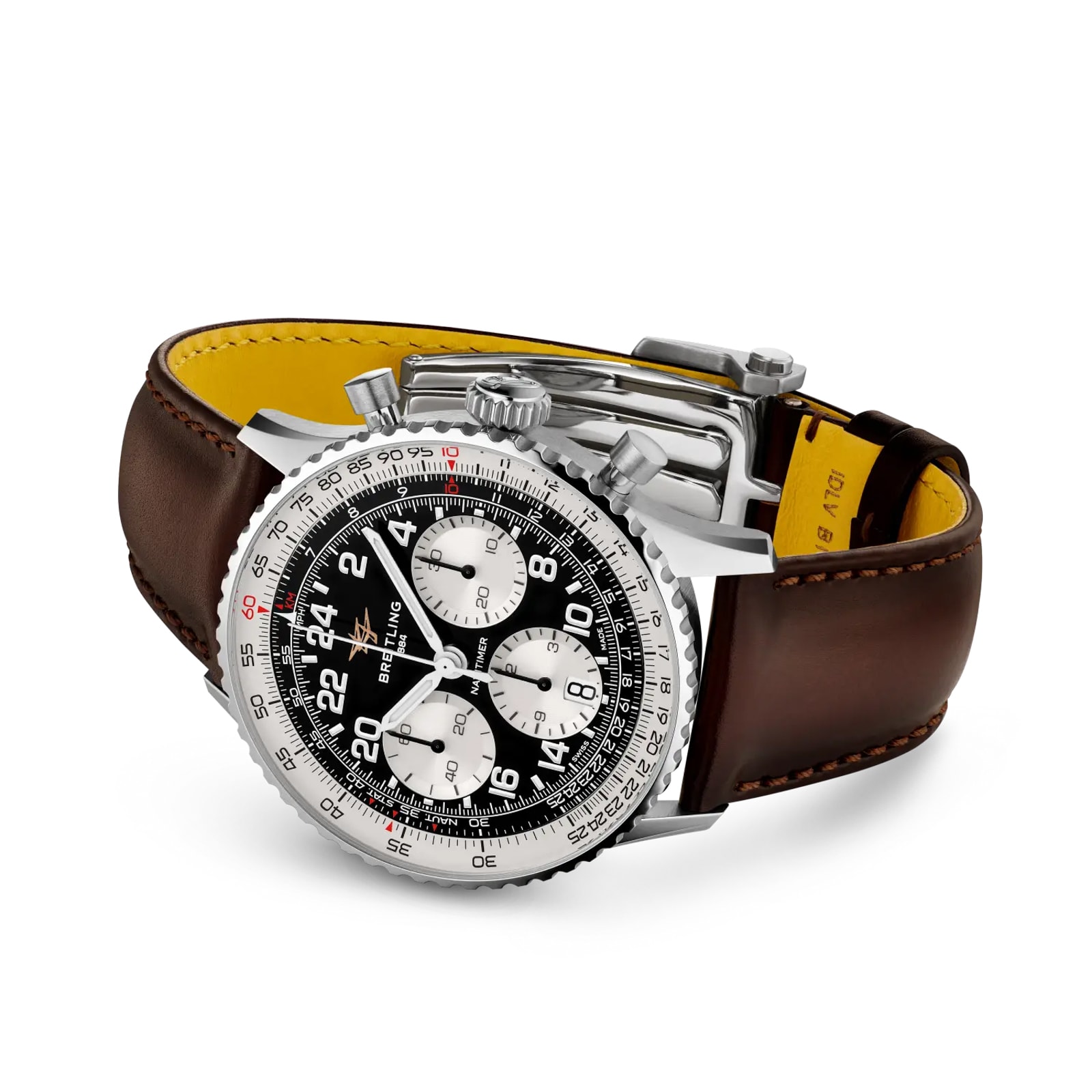 Breitling Navitimer B09 Chronograph 41mm Mens Watch Black Dial Stainless Steel Bracelet Breitling Navitimer B09 Chronograph 41mm Mens Watch Black Dial Stainless Steel Bracelet
