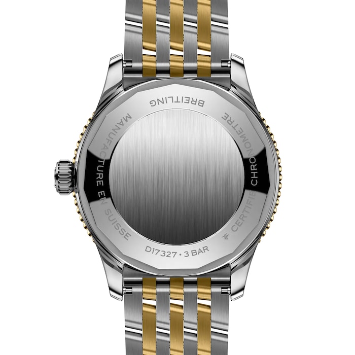 Breitling Navitimer Automatic 36mm Ladies Watch Stainless Steel and Yellow Gold Strap
