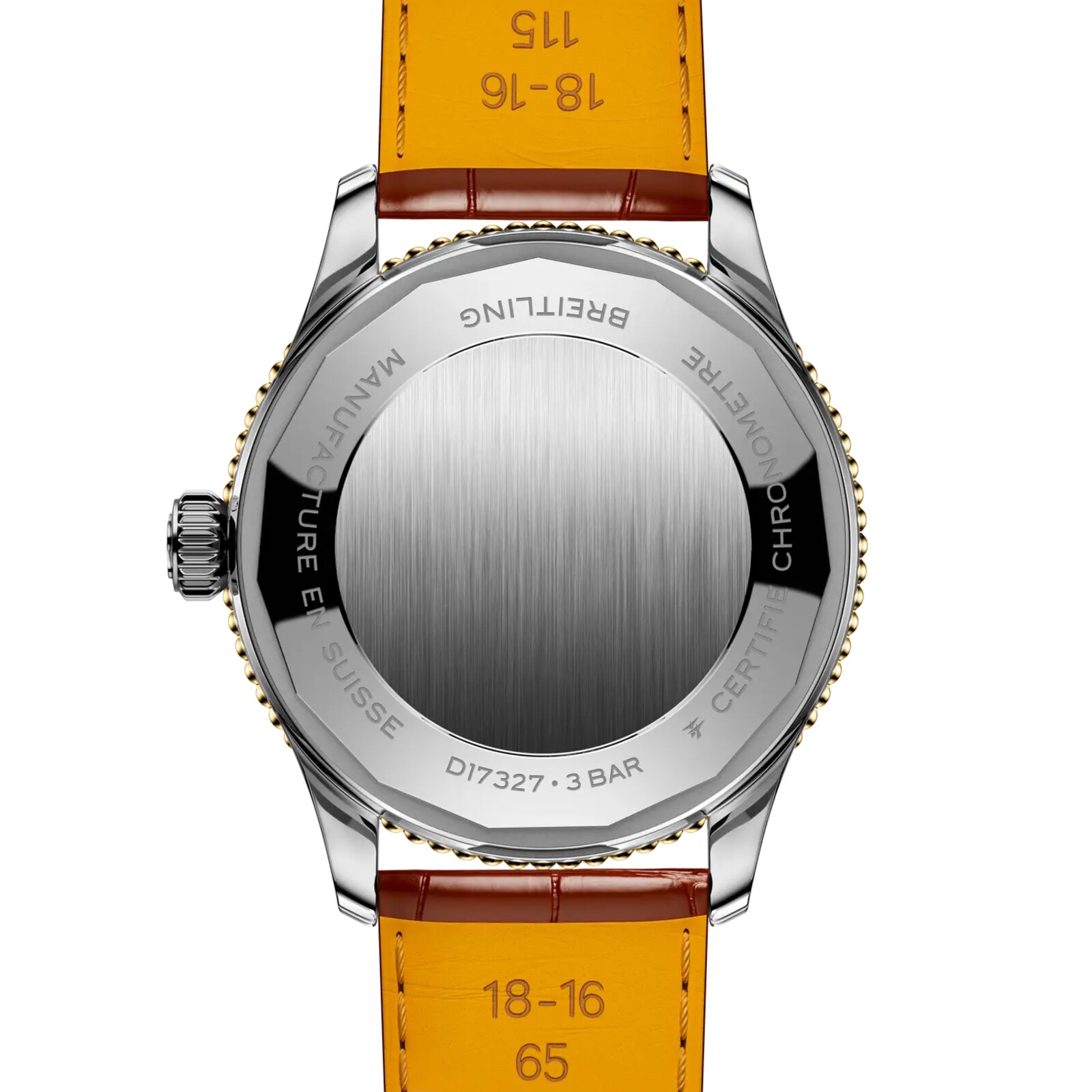 Breitling Navitimer Automatic 36mm Ladies Watch Stainless Steel and Yellow Gold Alligator Strap