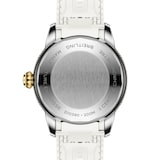 Breitling Superocean Heritage Automatic 36mm Ladies Watch Yellow Gold White Rubber Strap