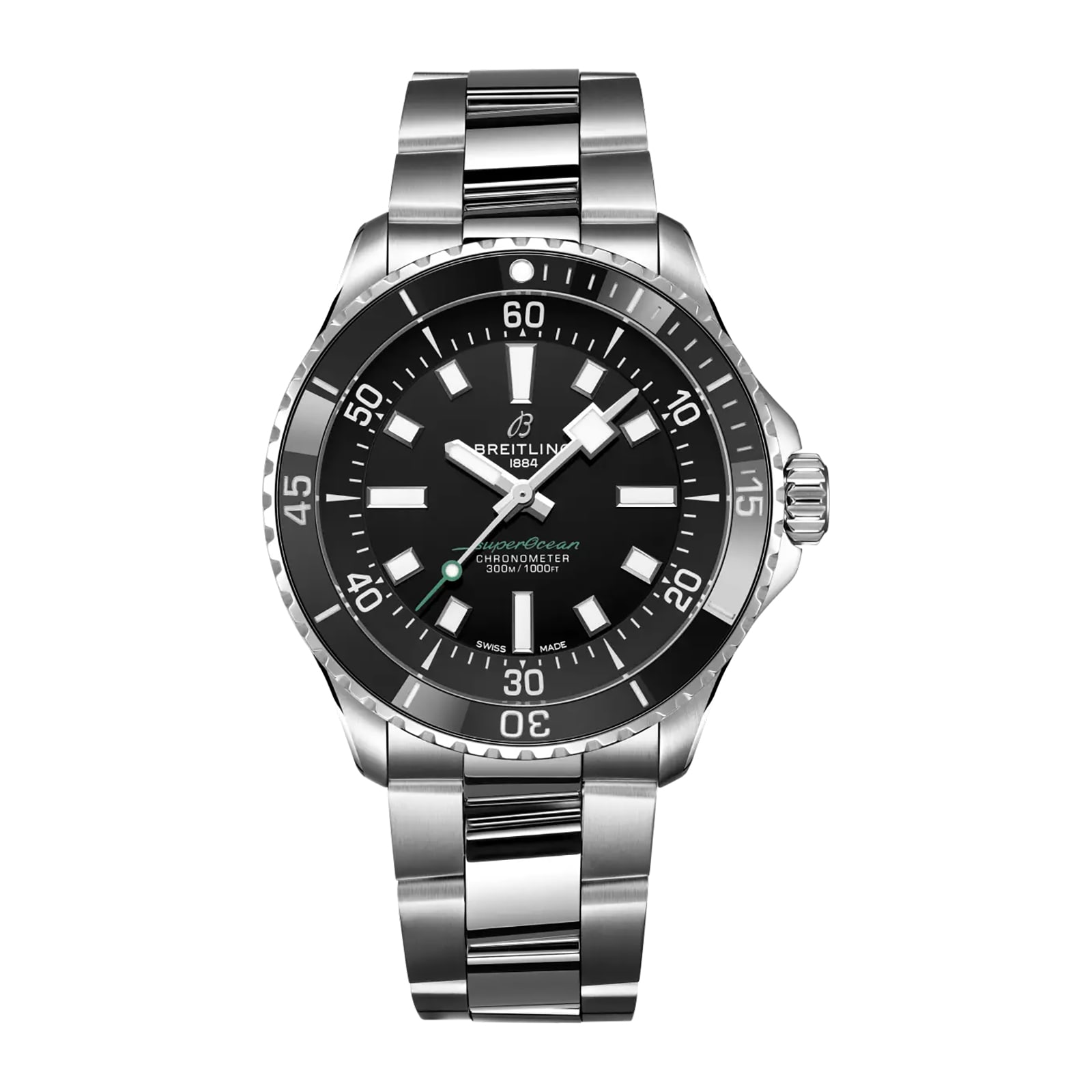 Breitling Superocean 42mm UK Limited Edition Mens Watch Black Dial Stainless Steel Bracelet Breitling Superocean 42mm UK Limited Edition Mens Watch Black Dial Stainless Steel Bracelet