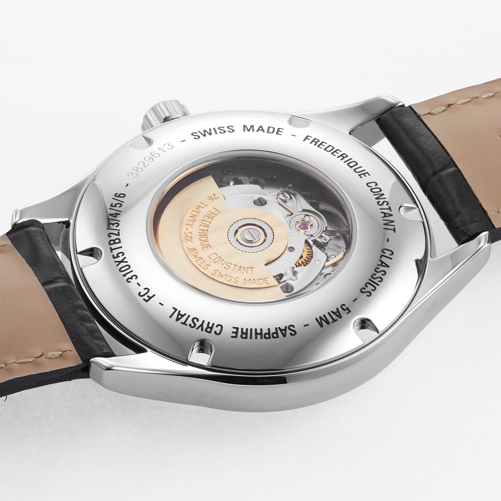 Frederique Constant Classics Heart Beat Automatic Mens Watch Frederique Constant Classics Heart Beat Automatic Mens Watch