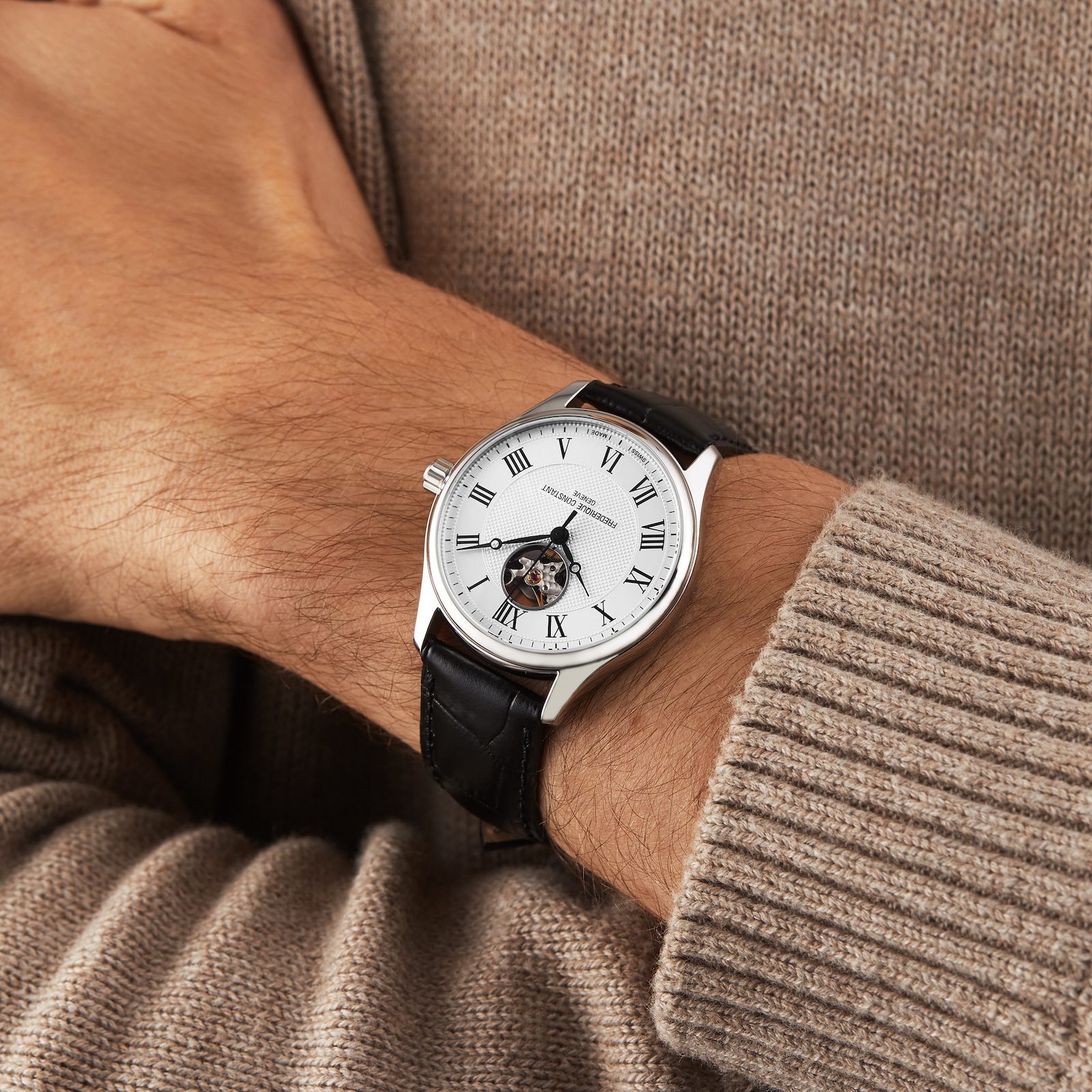 Frederique Constant Classics Heart Beat Automatic Mens Watch