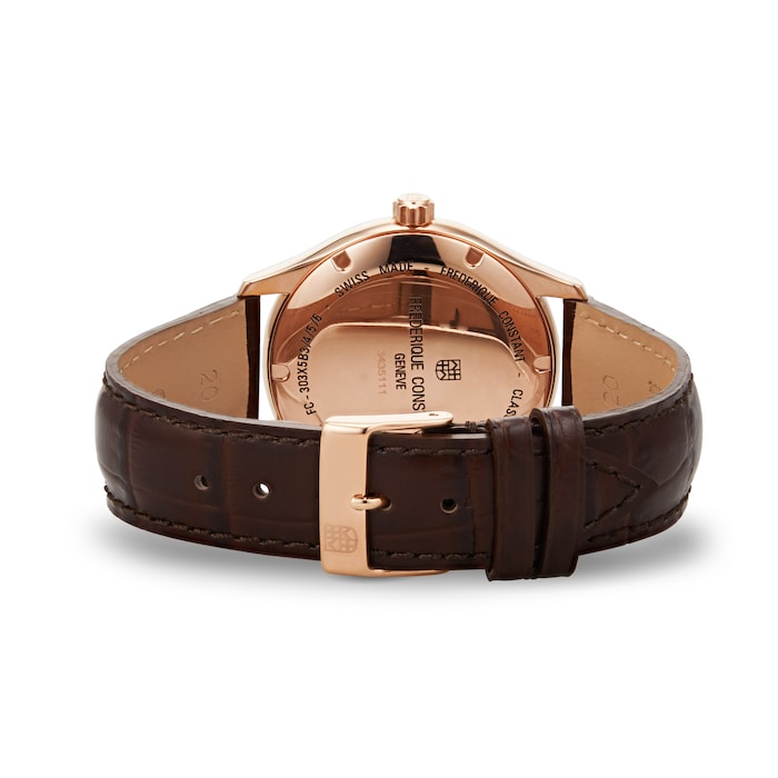 Frederique Constant Index Slim 40mm Mens Watch