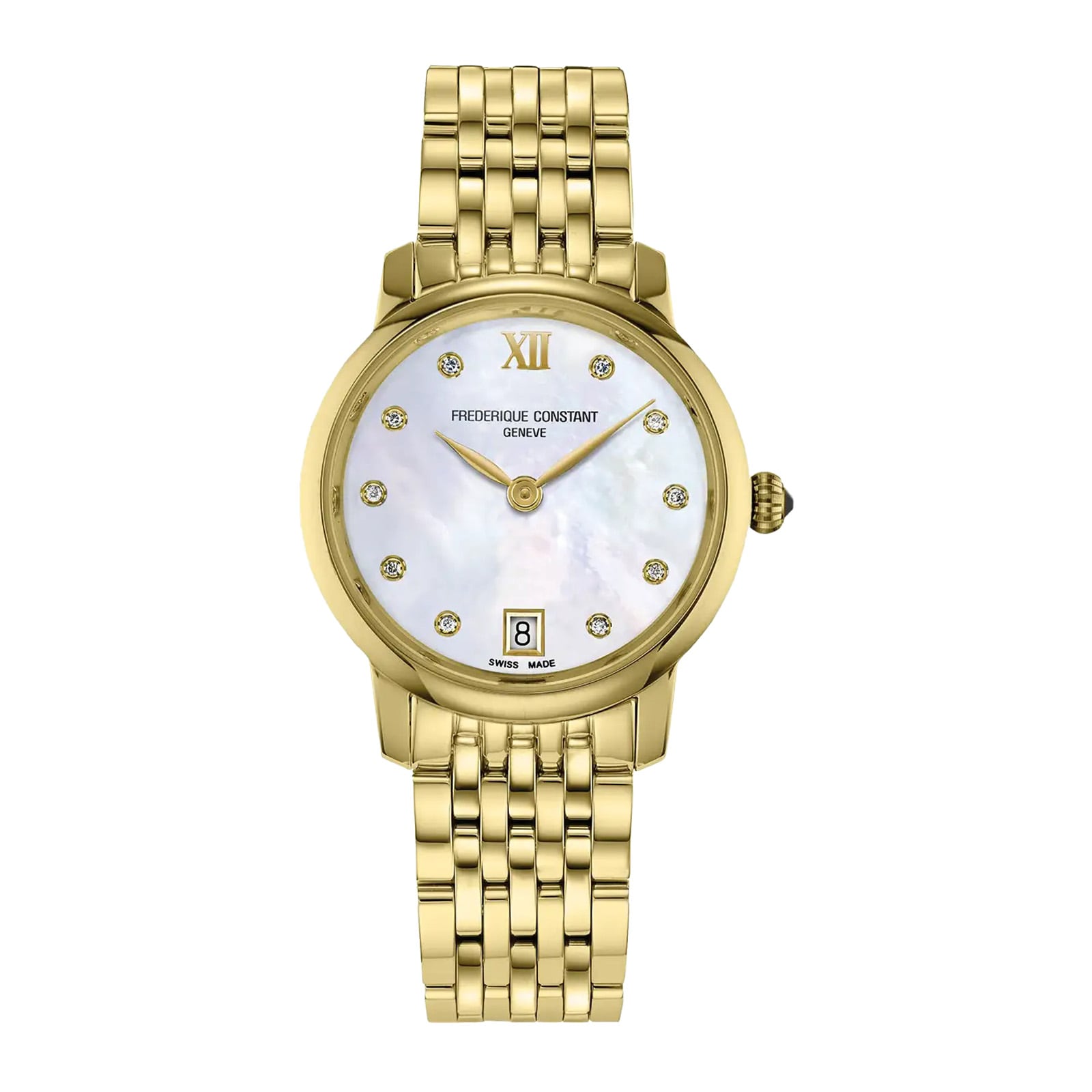 Frederique Constant Slimline 30mm Ladies Watch Mother Of Pearl Frederique Constant Slimline 30mm Ladies Watch Mother Of Pearl