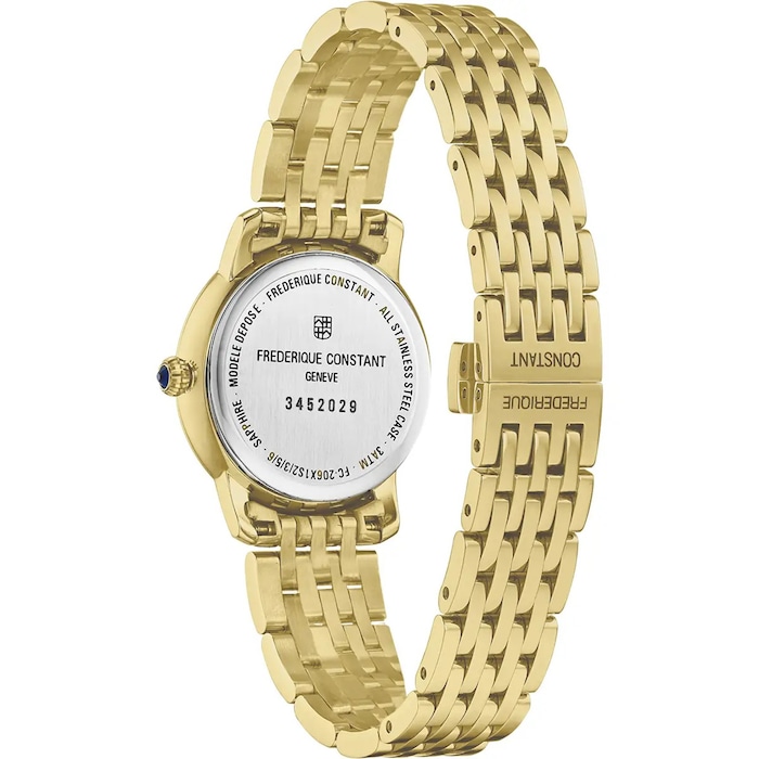 Frederique Constant Slimline 30mm Ladies Watch Mother Of Pearl