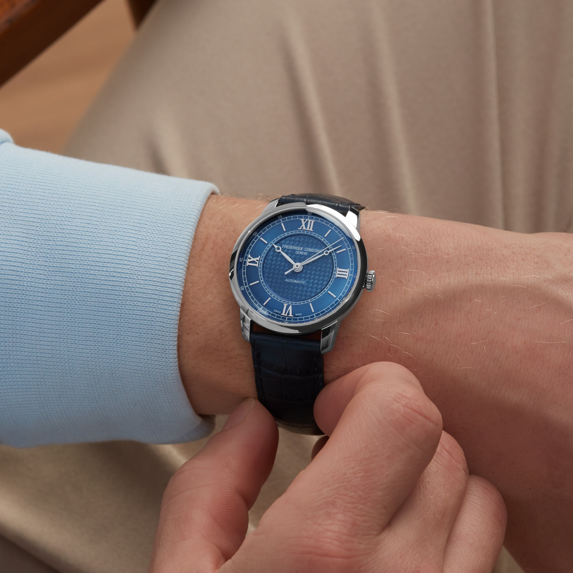 Frederique Constant Classics Premiere 38.5mm Mens Watch Frederique Constant Classics Premiere 38.5mm Mens Watch