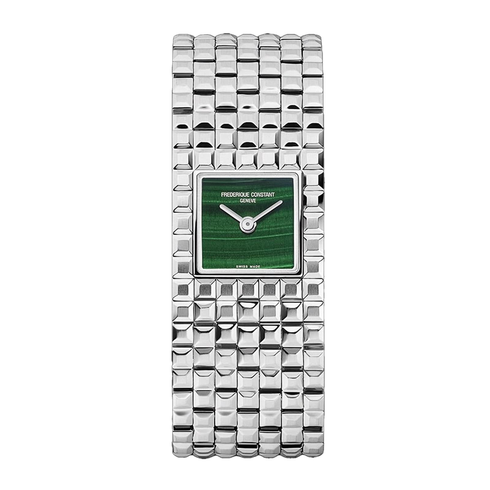 Frederique Constant Classics Manchette Quartz 26mm X 20mm Ladies Watch Green