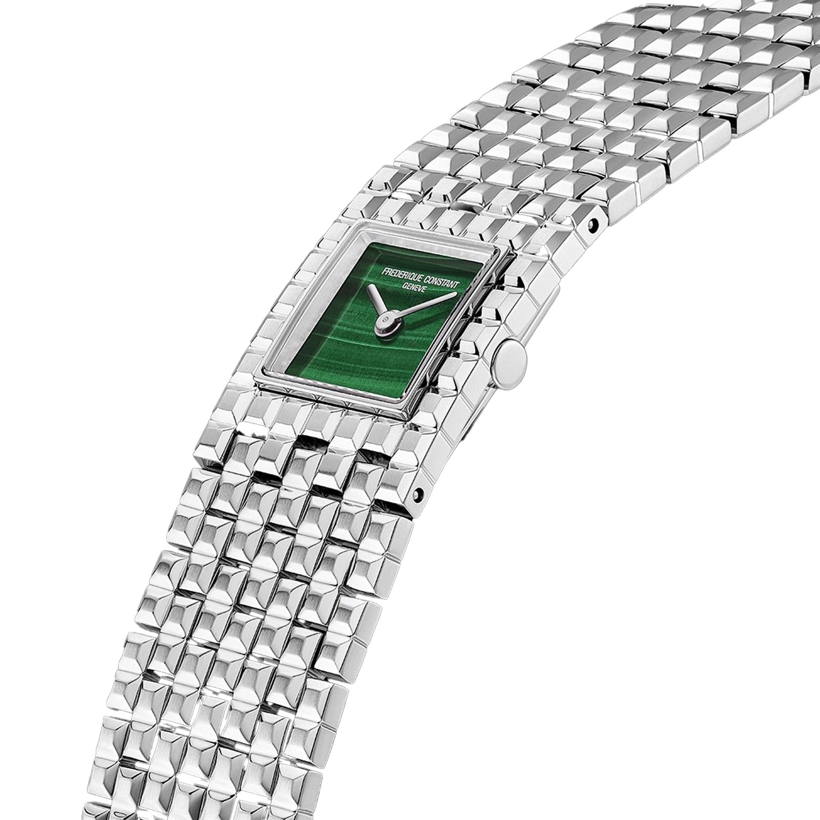 Frederique Constant Classics Manchette Quartz 26mm X 20mm Ladies Watch Green