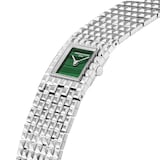 Frederique Constant Classics Manchette Quartz 26mm X 20mm Ladies Watch Green