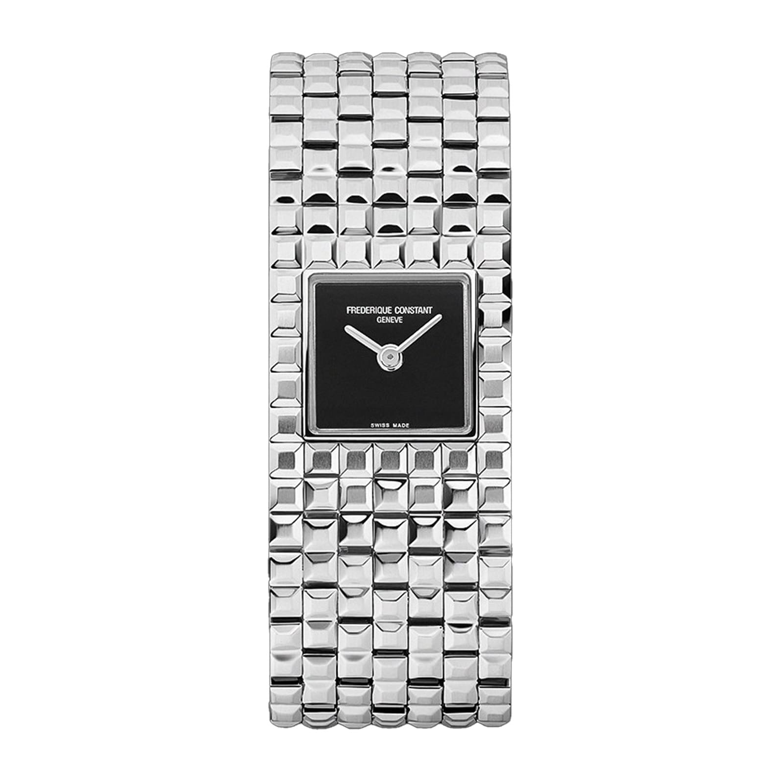 Frederique Constant Classics Manchette 26mm X 20mm Ladies Watch Black