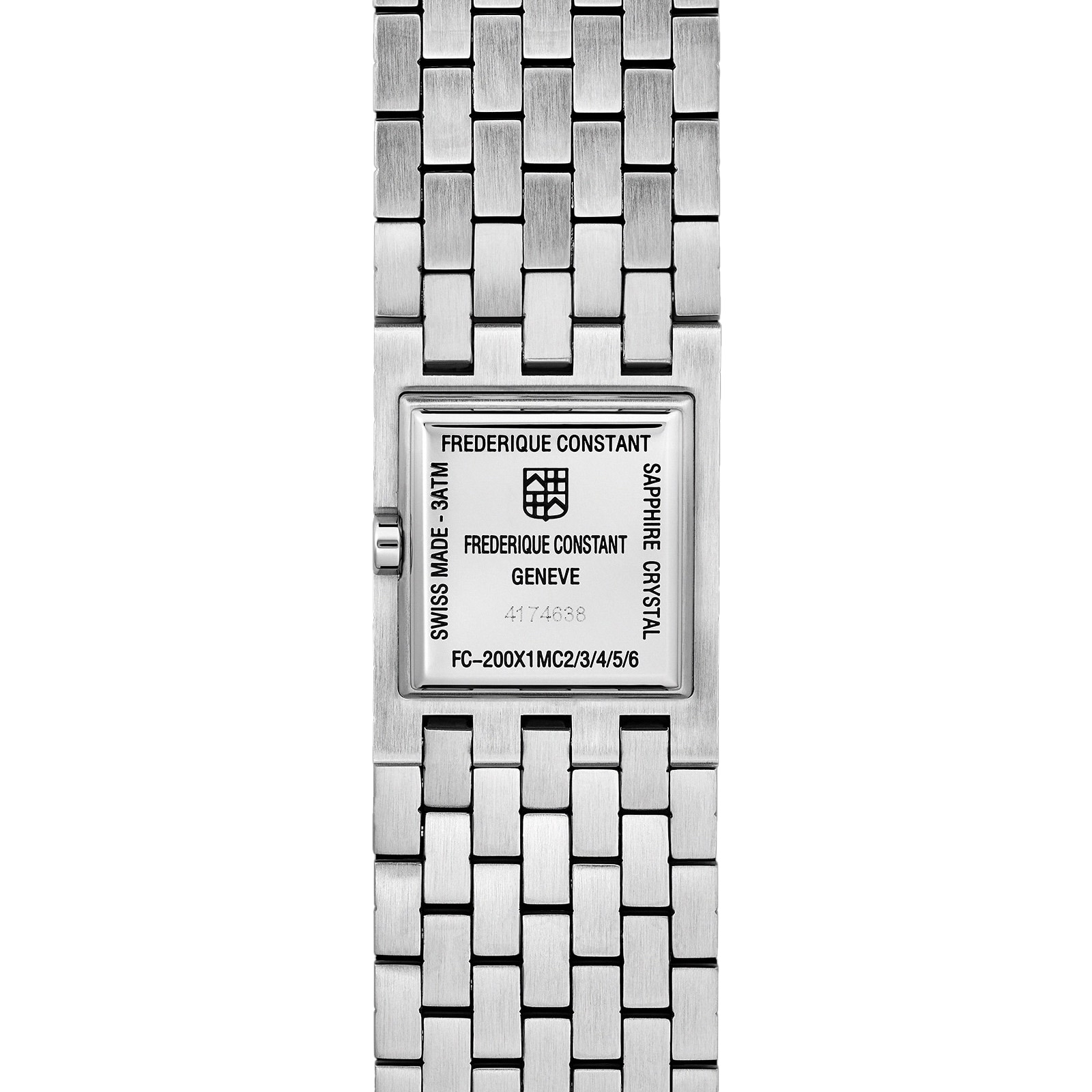 Frederique Constant Classics Manchette 26mm X 20mm Ladies Watch Black