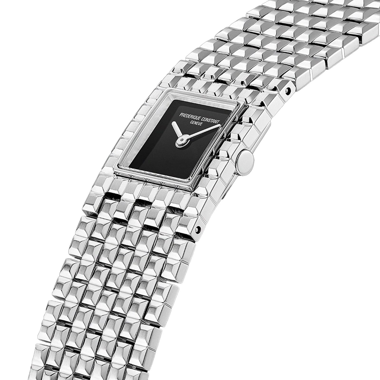Frederique Constant Classics Manchette 26mm X 20mm Ladies Watch Black