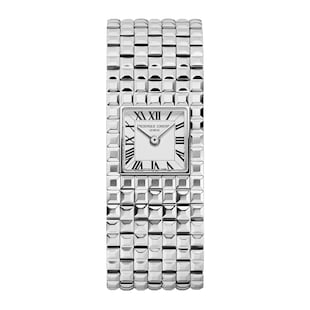 Frederique Constant Classics Manchette 26mm X 20mm Ladies Watch White