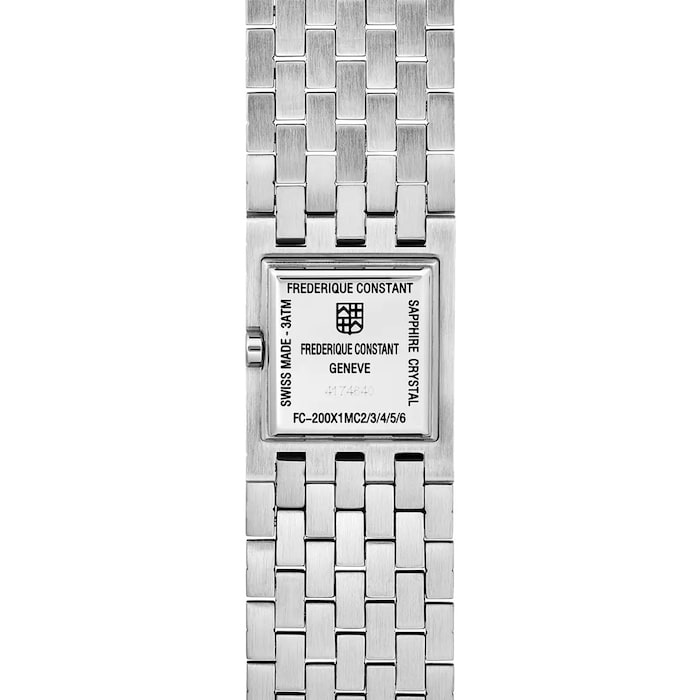 Frederique Constant Classics Manchette 26mm X 20mm Ladies Watch White