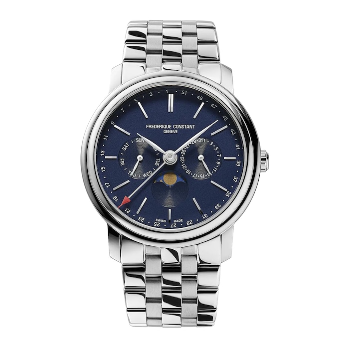 Frederique Constant Classics Classic Timer 40mm Mens Watch Blue