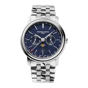 Frederique Constant Classics Classic Timer 40mm Mens Watch Blue