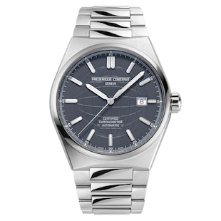 Frederique Constant Highlife Automatic COSC 41mm Mens Watch Blue