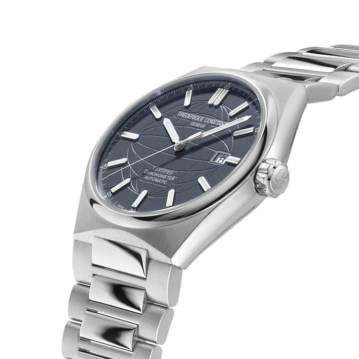Frederique Constant Highlife Automatic COSC 41mm Mens Watch Blue