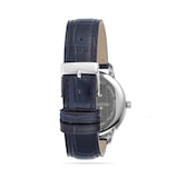 Frederique Constant Classics Moneta Moonphase Quartz 37mm Mens Watch Blue