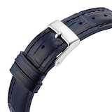 Frederique Constant Classics Moneta Moonphase Quartz 37mm Mens Watch Blue