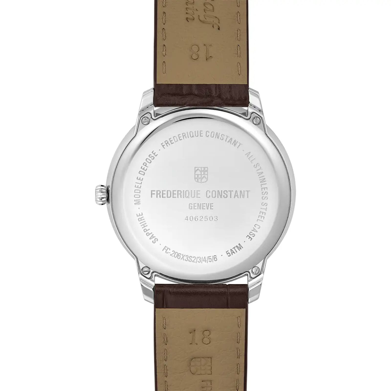 Frederique Constant Classics Moneta Moonphase 37mm Mens Watch Silver Frederique Constant Classics Moneta Moonphase 37mm Mens Watch Silver