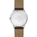 Frederique Constant Classics Moneta Moonphase 37mm Mens Watch Silver