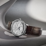 Frederique Constant Classics Moneta Moonphase 37mm Mens Watch Silver