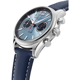 Frederique Constant Classics Vintage Rally Healey Chronograph Automatic Limited Edition 42mm Mens Watch Blue Frederique Constant Classics Vintage Rally Healey Chronograph Automatic Limited Edition 42mm Mens Watch Blue