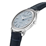Frederique Constant Classics Moneta Solarmetre 39mm Mens Watch Blue Dial Interchangeable Straps