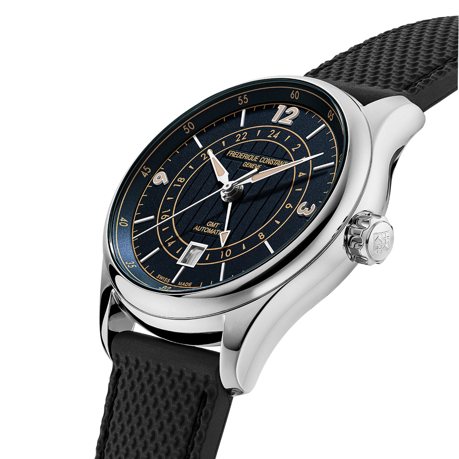 Frederique Constant Runabout Automatic GMT 42mm Blue Frederique Constant Runabout Automatic GMT 42mm Blue