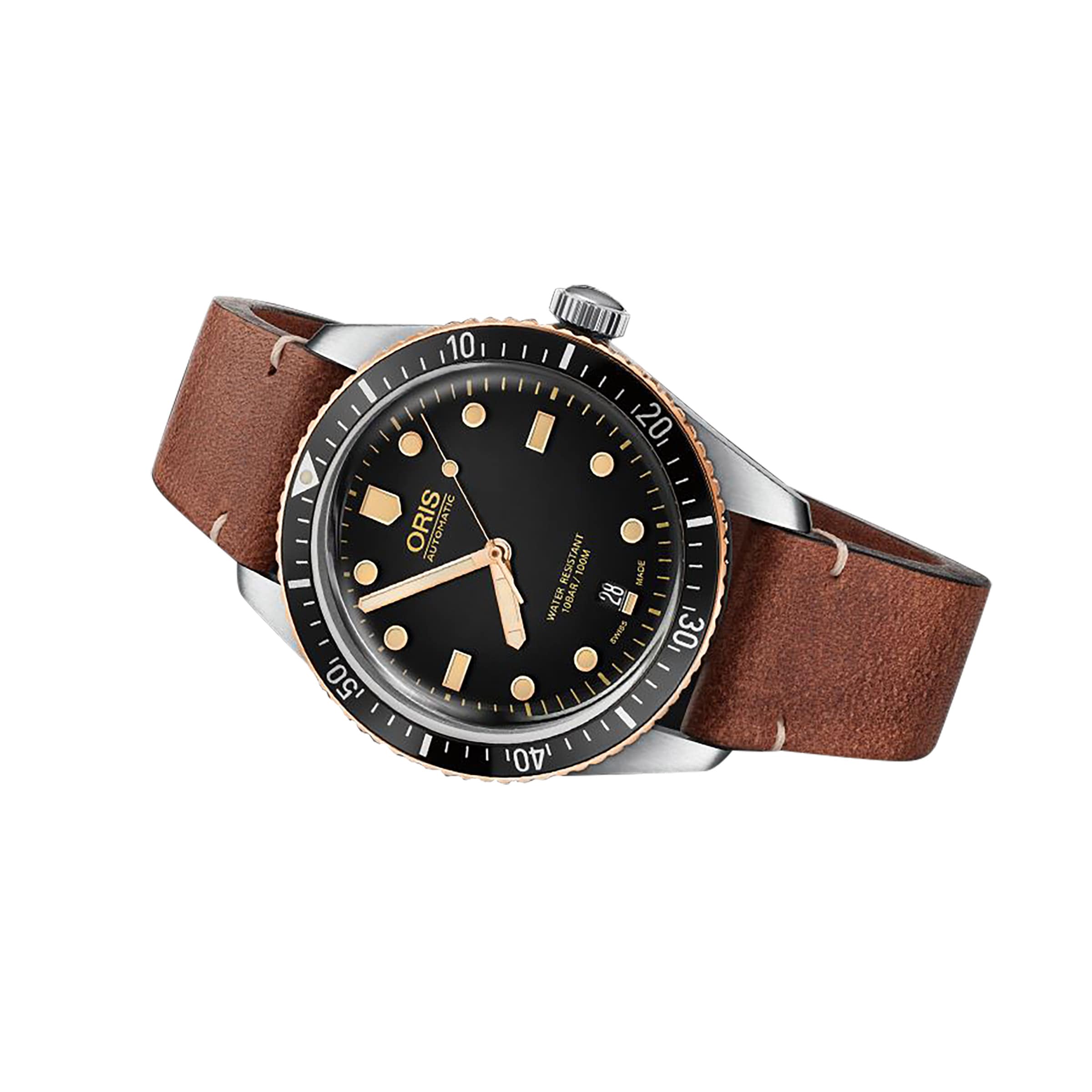 Oris men's divers store watch