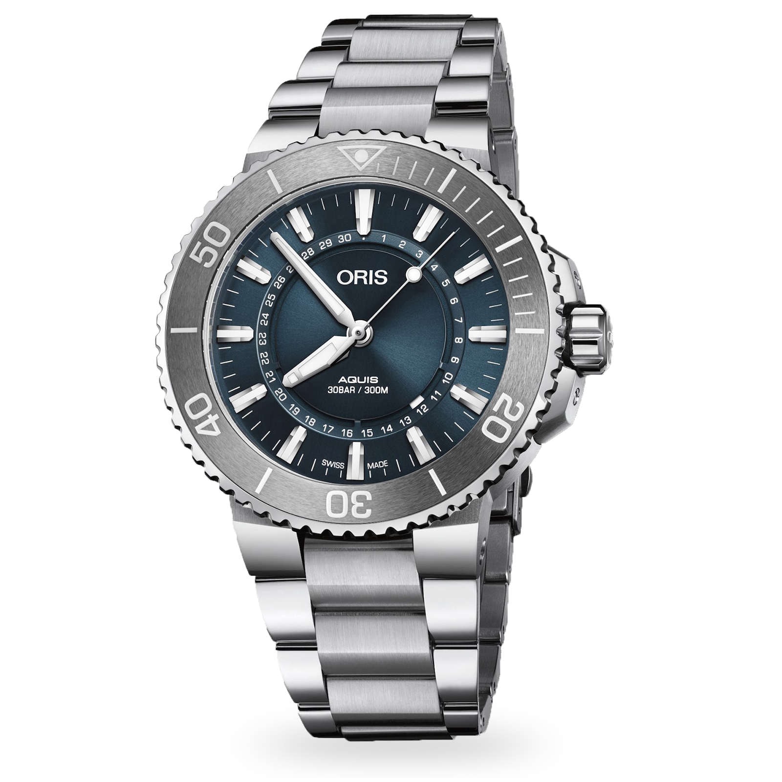 Oris Aquis Source of Life Bracelet Limited Edition 44mm Mens Watch