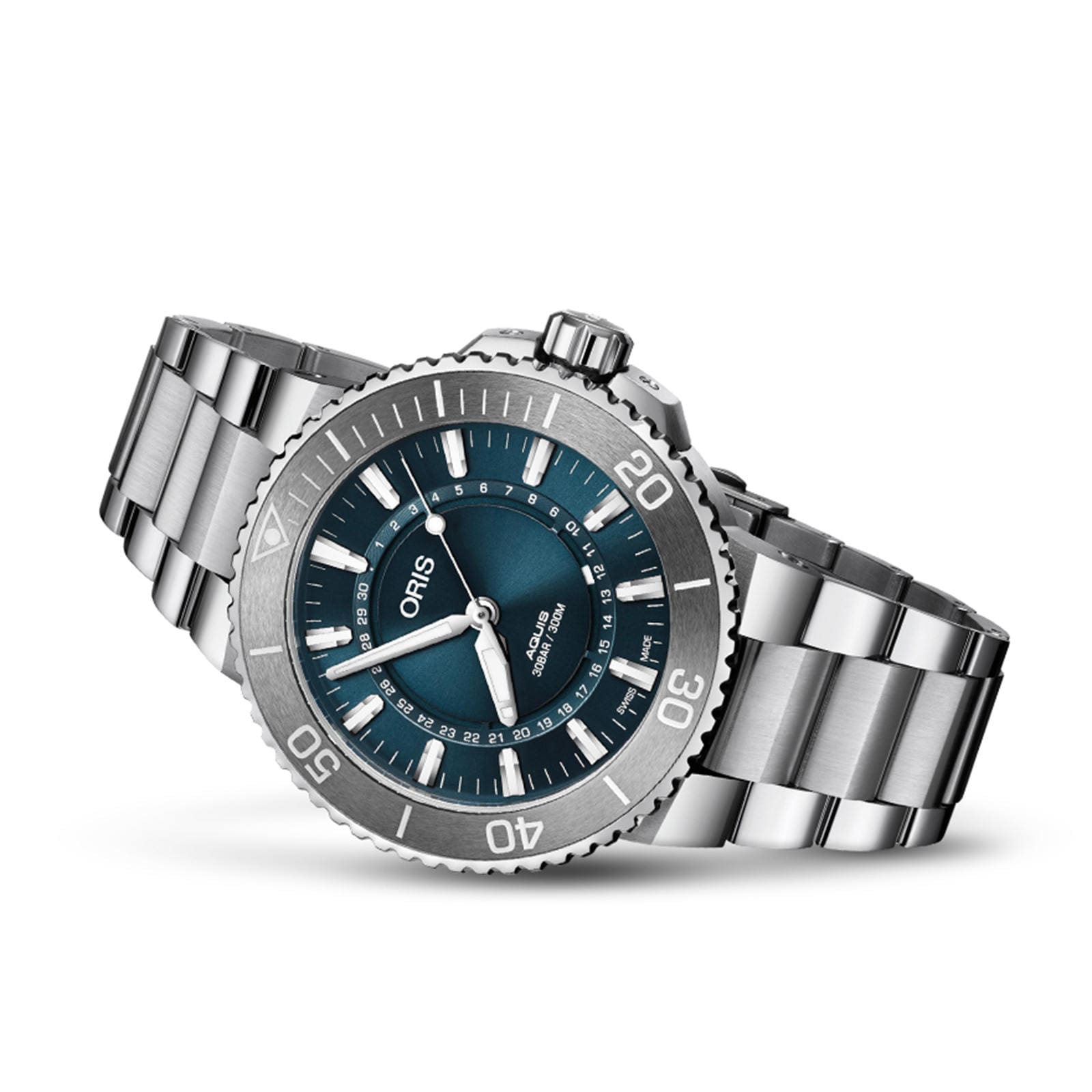 Oris Aquis Source of Life Bracelet Limited Edition 44mm Mens Watch