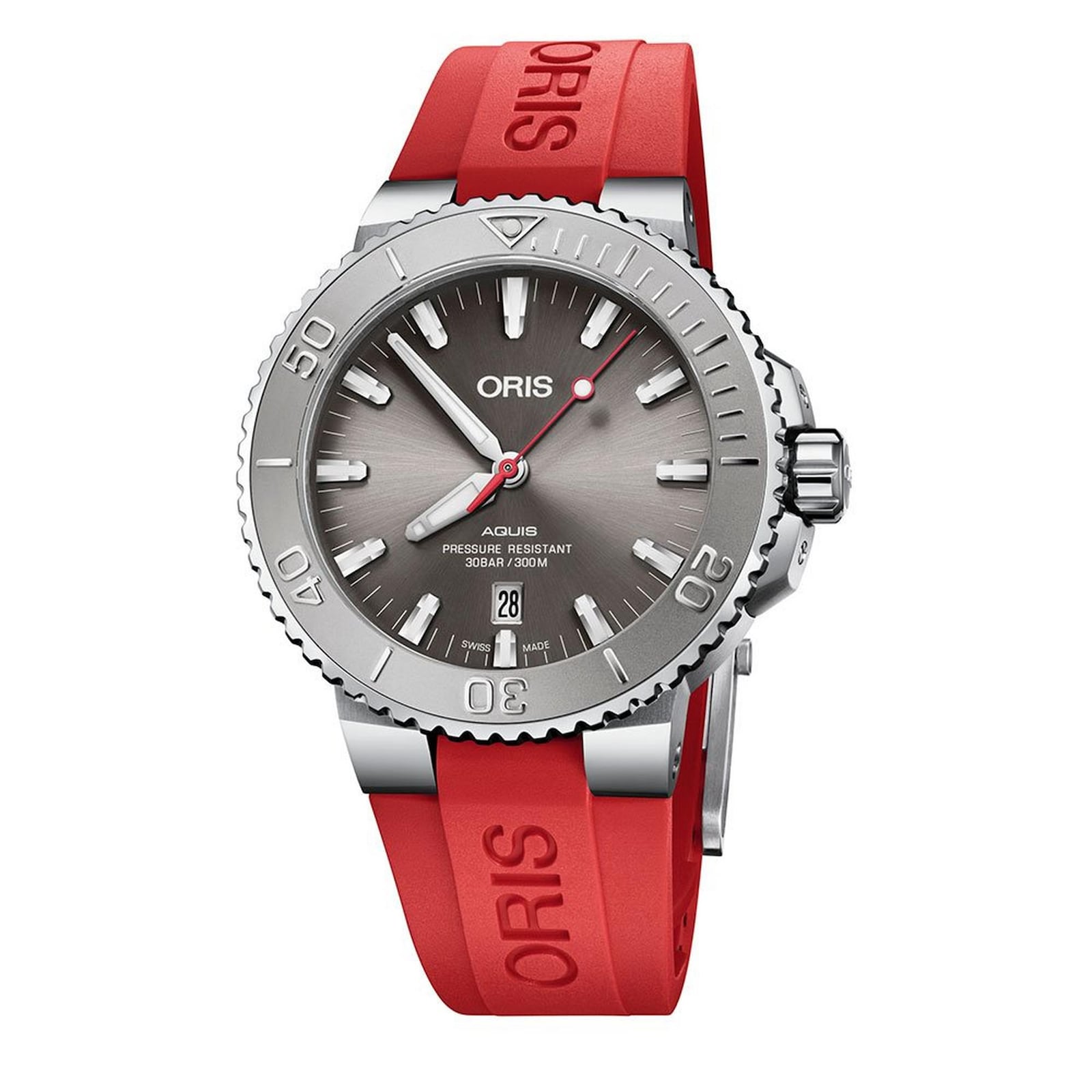 Oris Watch Price Malaysia : 73376534159RS Oris Aquis Divers Date 43mm